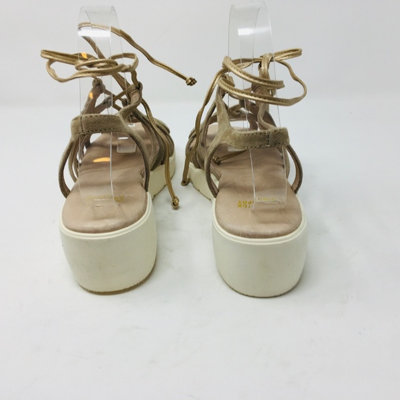 Johnston & Murphy Chasity Platform Sandals 9 - Picture 4 of 6